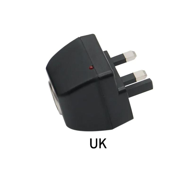 Car Socket Adapter 12V 500MA Car Cigarette Lighter AC To DC Power Adapter EU UK Plug Converter Wall Outlet Plug Auto Converter