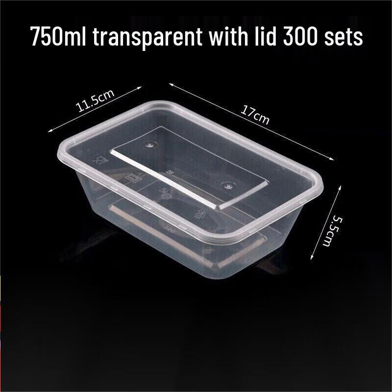 LISM Rectangular Disposable Food Containers