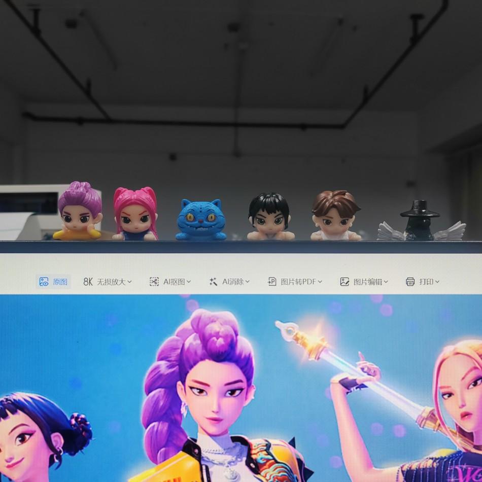 papa series Anime Kpop Demon Hunters Figure phone computer decoration Collection Figures Model Toy brithday Present