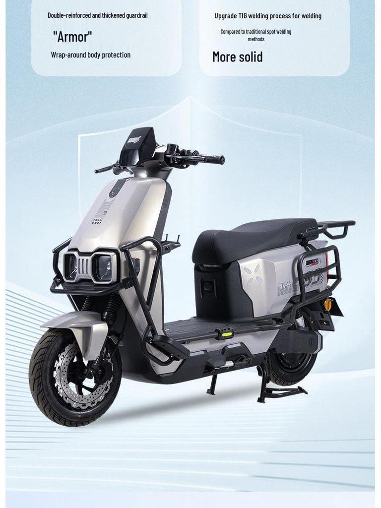 Tailg Chitu EB 2025 Electric Bike Rear Cargo Rack & Anti-Fall Bumper