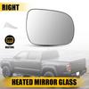 Passenger Side Heated Mirror Glass with Backing Plate for Toyota Tacoma 2005-10