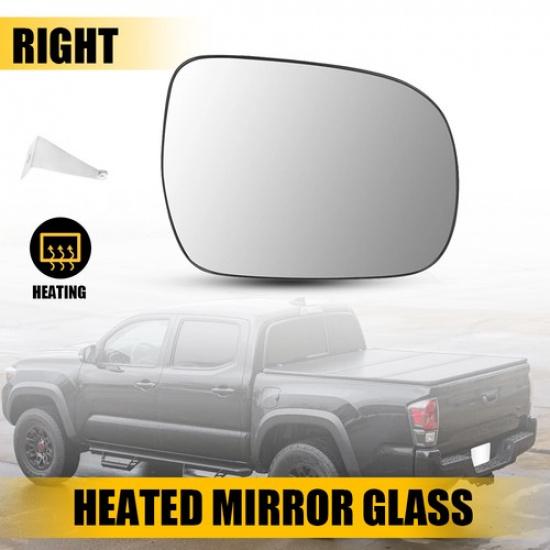 

For 2005-2011 Toyota Tacoma Front Right RH Side Replacement Mirror Glass Heated