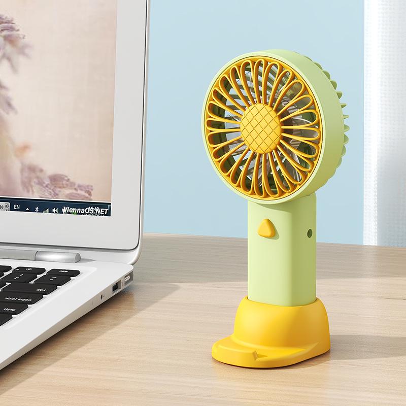 Portable Student Desktop Fan: Handheld, Outdoor & Dorm Use - Popular Sale!