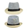Straw Beach Hat Straw Fedora Hat Straw British Style Panama Hat Straw Panama