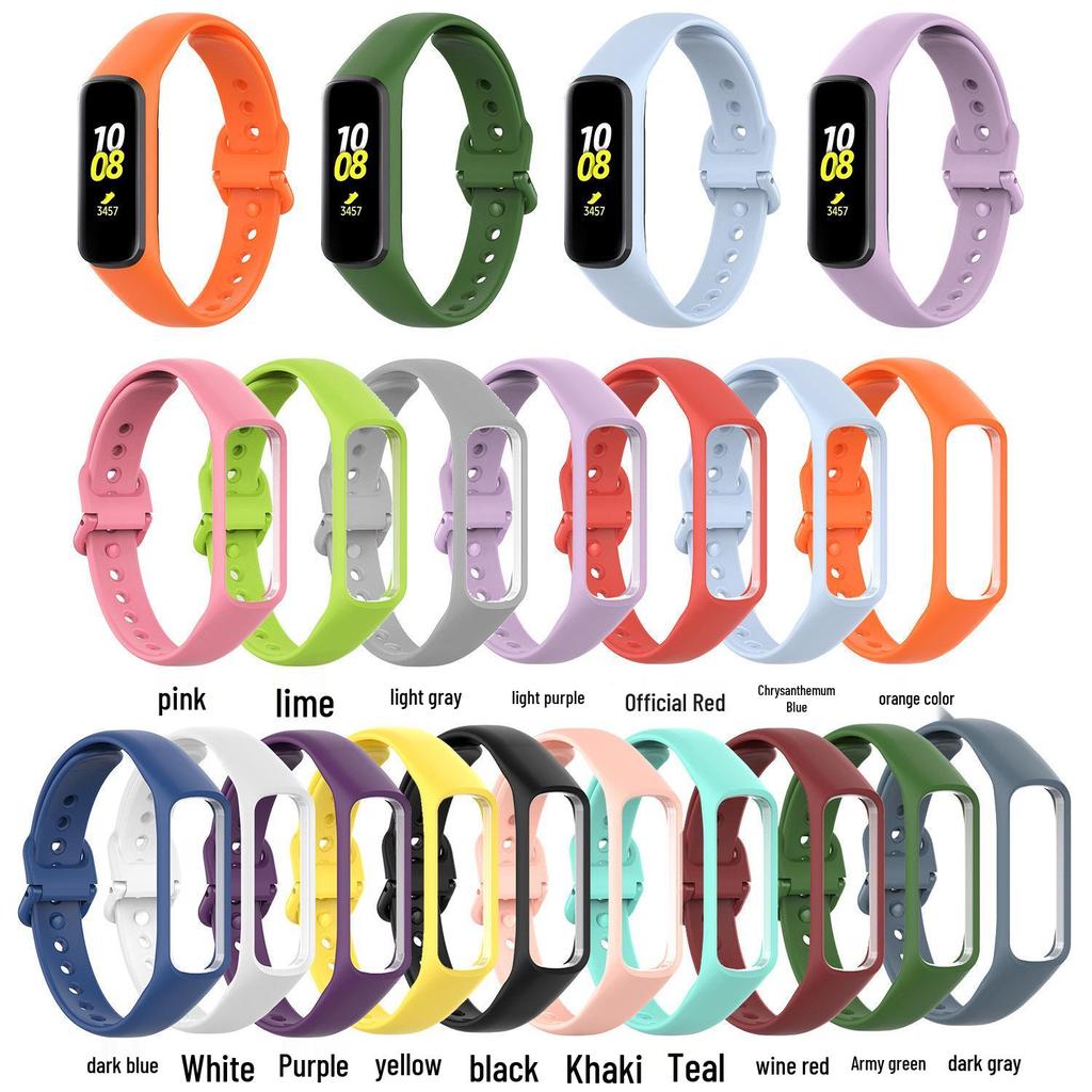 Silicone Wrist Strap for Samsung Galaxy Fit2 SM-R220 Watch