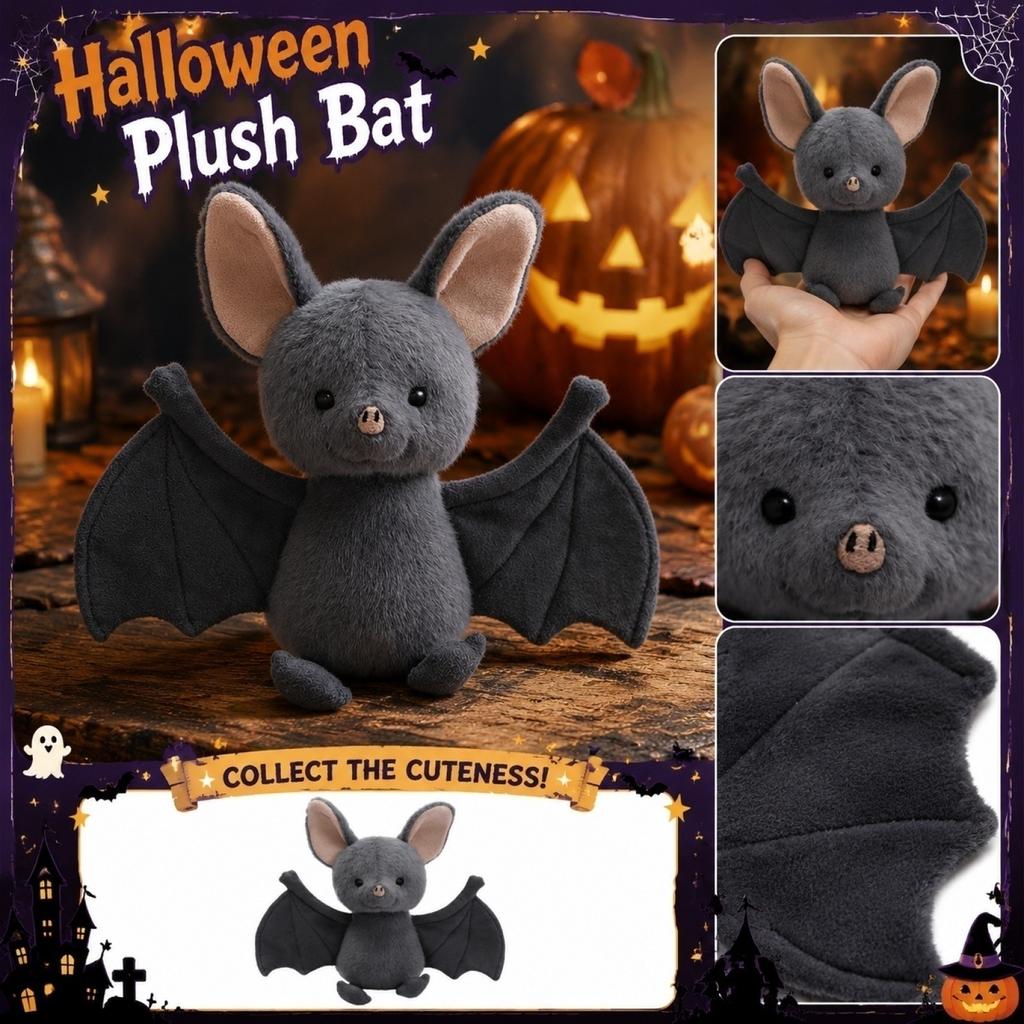Plush Toy for Halloween Decoration and Party Favors Stuffed Animal