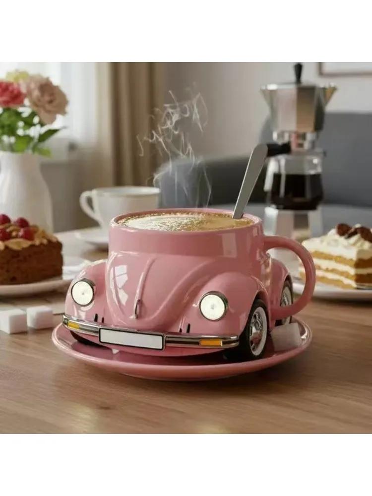 Hrnnek na kávu ve tvaru brouka Jedinečný design Novinka Dárek pro milovníky kávy