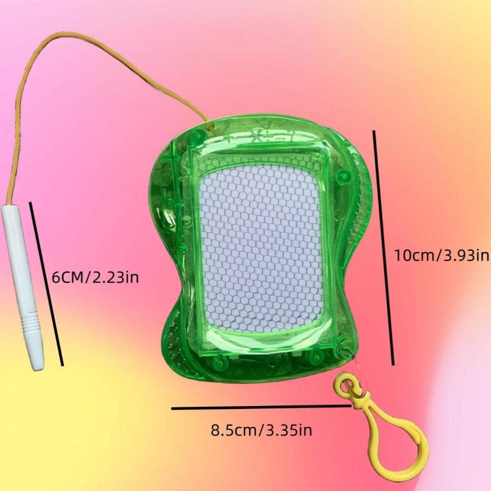 Creative mini magnetic writing board handwriting board children's drawing board carabiner exquisite cute toy pendant