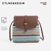 Trendy Women's Fashion Small Square Crossbody Bag - Stylish Bucket Phone Bag
