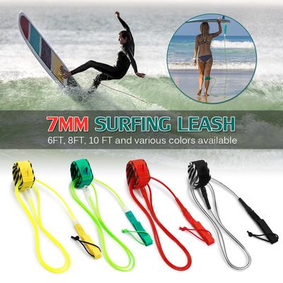 Vodítko na paddle Leash Surf Leash Surfovací vodítko na surfovací prkno Hladké ocelové Otočné lano na surfování Leash na paddleboard 6FT/8FT/10FT