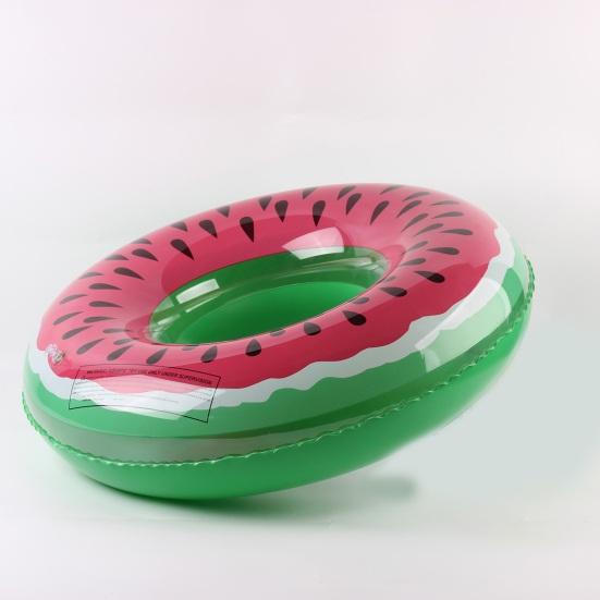 Adults Inflatable Pool Floats Strong Buoyancy Cute Watermelon Swimming Ring Eco-friendly PVC Floating