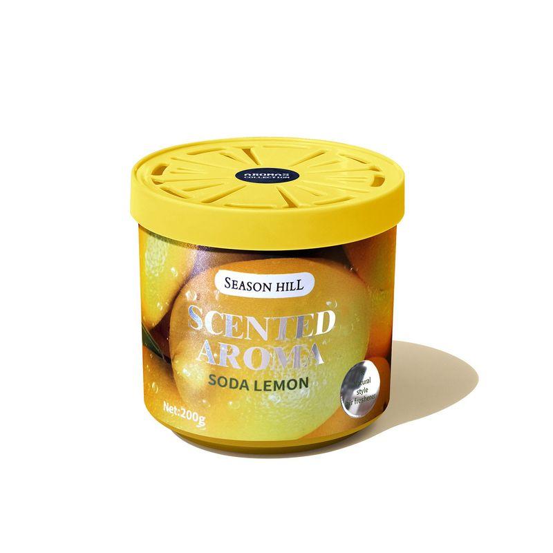 Colorful Flameless Aromatherapy Air Freshener for the Orchard, Car-Mounted Solid Fragrance Balm, Bedroom Fragrance, Fresh Scent, Purifying Fragrance