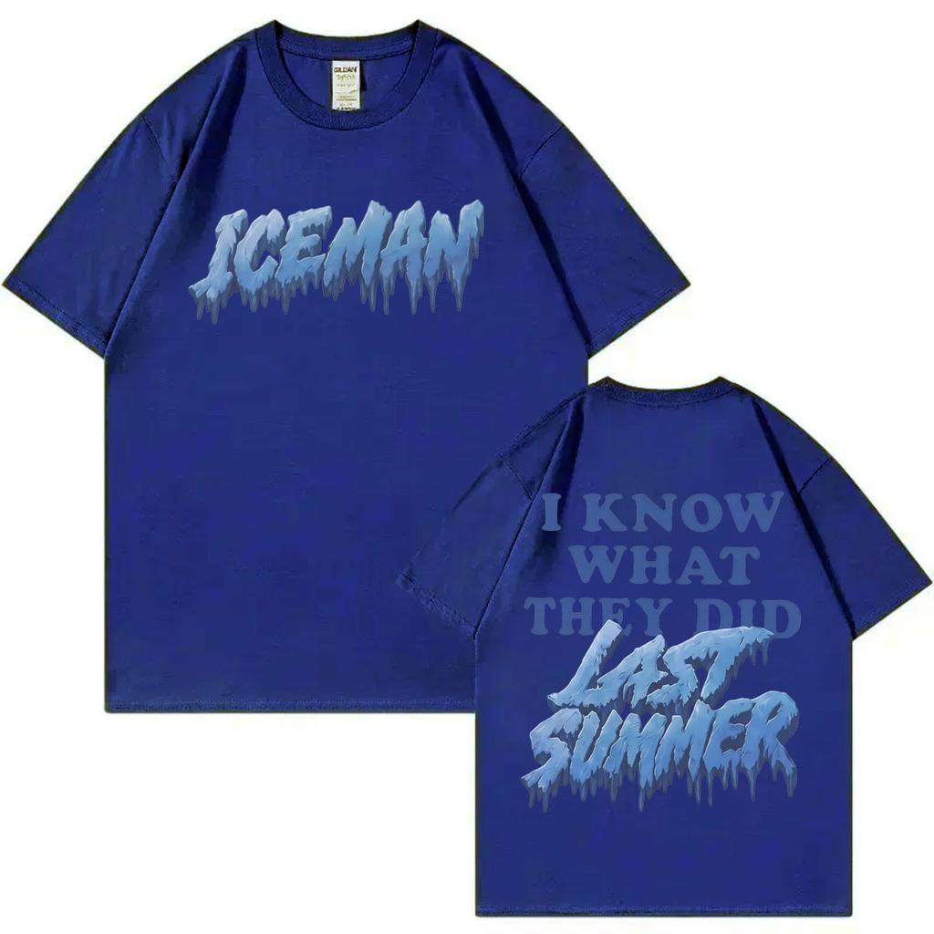 Rapper Drake IceUnisex I Know What They Did T Shirt Fashion Hip Hop Short Sleeve Tshirts Unisex Unisex Summer Casual Cotton Tshirt