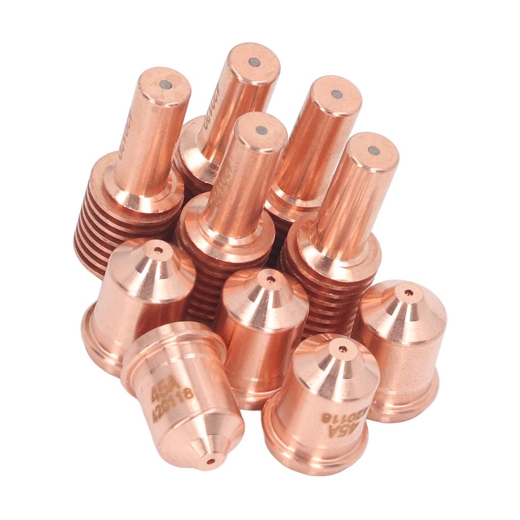 10 buc duză electrod plasmă 420118 420120 set consumabile torță de tăiere înlocuire pentru PMX 30XP