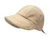 Autumn and Winter Korean Style Warm Peaked Cap for Women Cold Proof Thickened with Velvet  Slimming  Double Sided Equestrian Hat