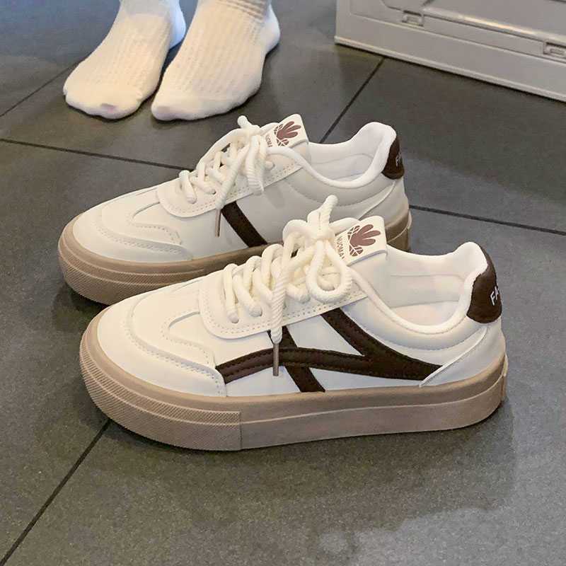 Platform German Training Shoes Spring and Autumn New Versatile Sports Shoes Lace-up Muffin Shoes Casual Board Shoes