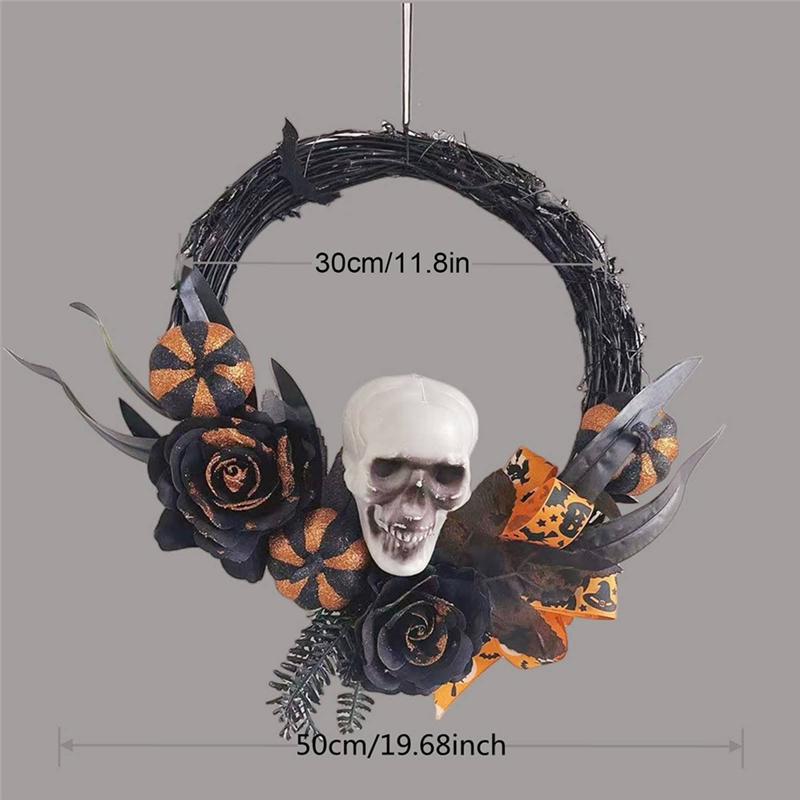 ABFS Halloween Front Door Decorations Halloween Decorations For Door, Wall, Window, Garden
