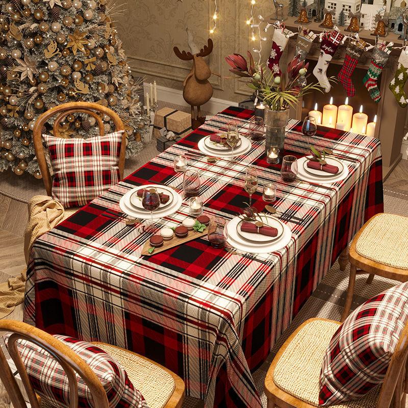Fata de masa cu tema de Craciun Fata de masa dreptunghiulara Fata de masa impermeabila pentru mese