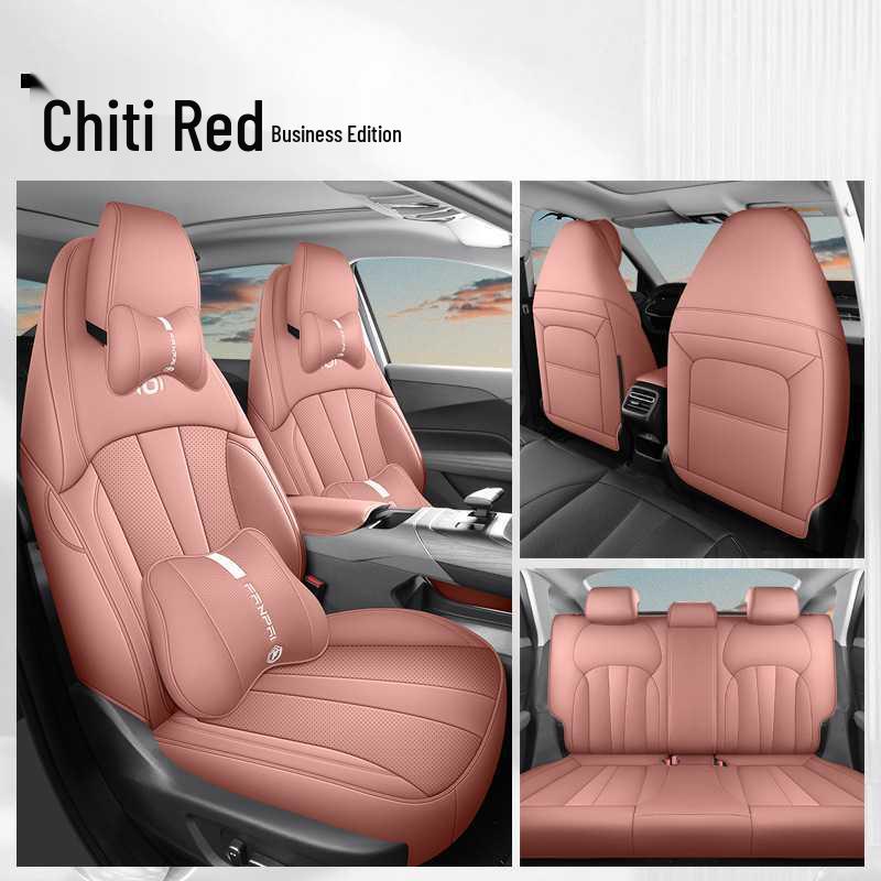 Qiyuan A05 Five-Seater Leather Car Seat Cushion - All-Season Universal Cover