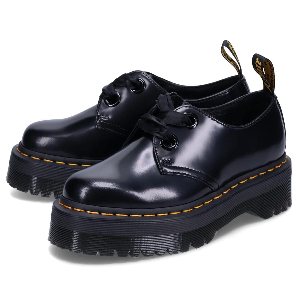 Platform Shoes HOLLY PLATFORM SHOES Thick Sole 25234001 BLACK cm [Dr. Martens] Women's 23.5-24.0 [Used]