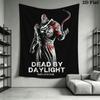 Dead by Daylight Wall Hanging Printed Fabric Blanket Decorative Tapestries for Bedroom Living Room Home Decor