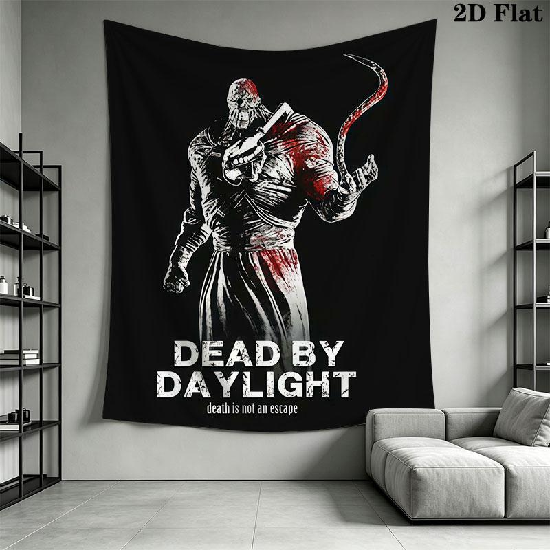 Dead by Daylight Wall Hanging Printed Fabric Blanket Decorative Tapestries for Bedroom Living Room Home Decor