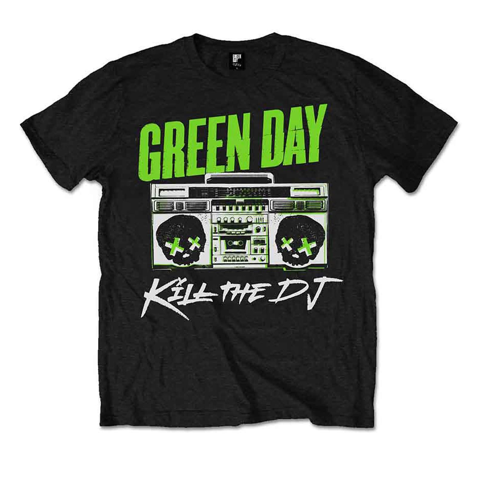 Green Day Kill the DJ Band Logo T Shirt XXXXL