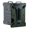 Nuovo stile Custodia Porta Badge Lavoro in Metallo RFID Trasparente con Clip