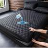 Waterproof Quilted Solid Color Bed Cover, Skin-friendly Mattress Protector, Single Piece