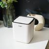 Mini Desktop Waste Bin Plastic Pressing Trash Can Garbage Bin Household Trash Bin with Lid Dustbin Small Storage Bucket