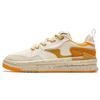 New Slip Resistant Cushioning Lightweight Low Top Skateboard Shoes Men's Orange White 912338093-1