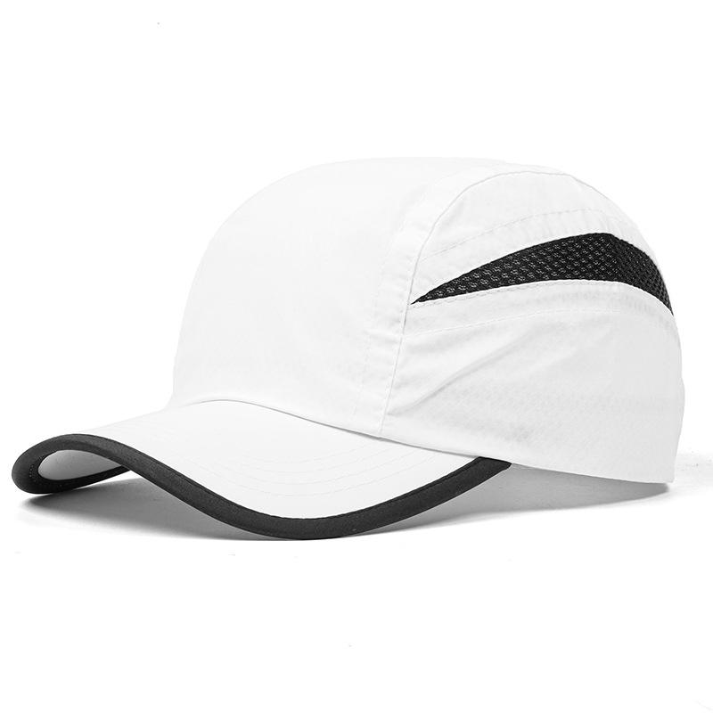 Export Quick Dry Baseball Cap Custom Logo Embroidered Mens Outdoor Polyester Breathable Summer Sun Hat Casual Caps