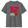 Marco Bezzecchi  Unisexs T Shirts  Cool Tees Short Sleeve Round Neck TShirt  Cotton Plus Size Clothing