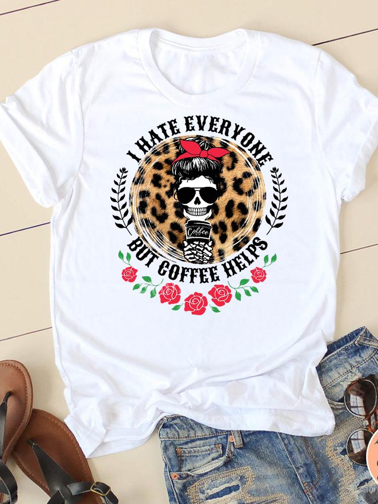 

Short Sleeve Watercolor Flamingo Beach Ladies Summer Graphic Tee Tshirts Casual Clothing Women Fashion Female T Print Clothes S