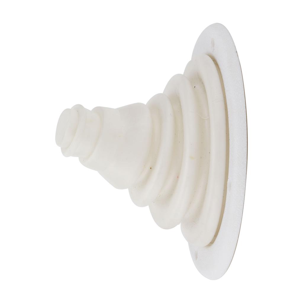 Marine Steering Shift Cable Protective Bellows Rubber Plastic for Cars Boats YachtsWhite