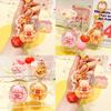 And Fun Adorable Cream Bear Sofa Keyring Colorful Acrylic Keychain For Gifts