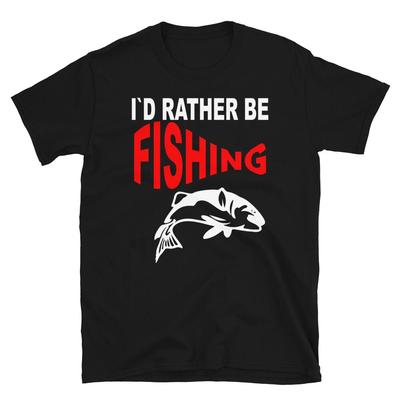 Ich wäre lieber beim Angeln T-Shirt