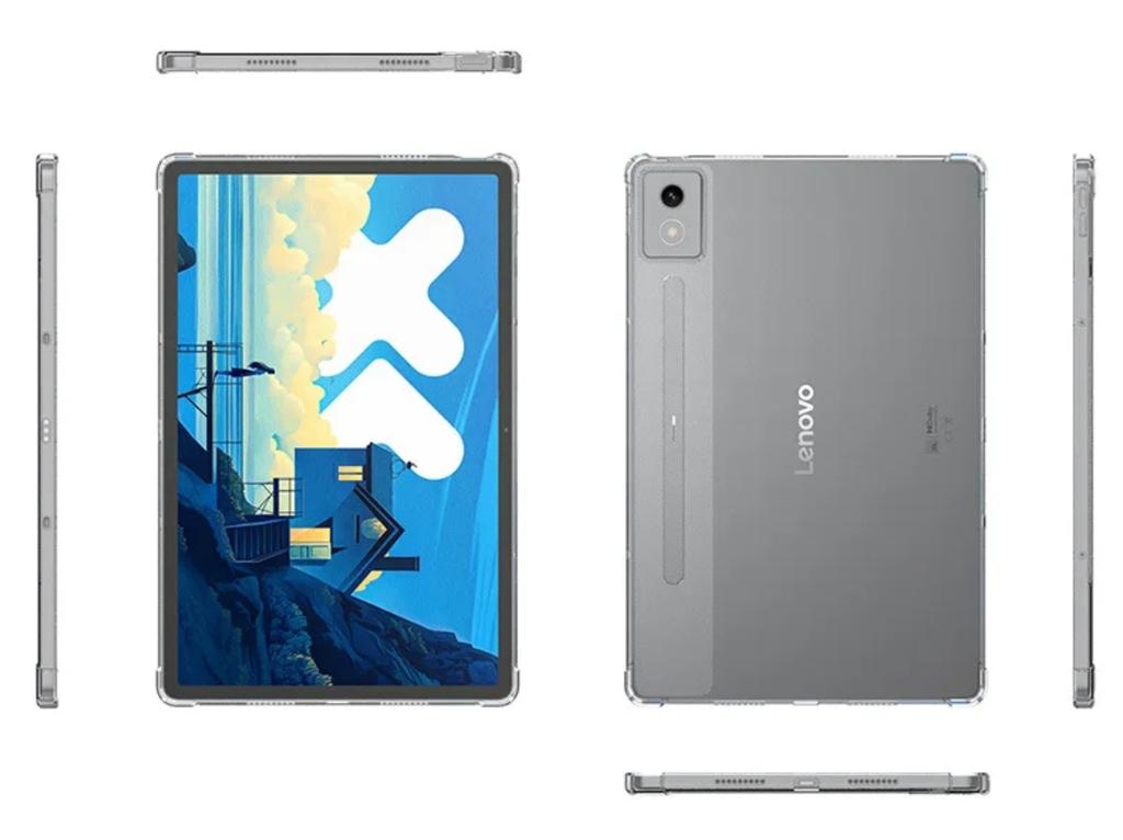 Transparent silicone back case for Lenovo Idea Tab Pro 12.7 12.7" 2025