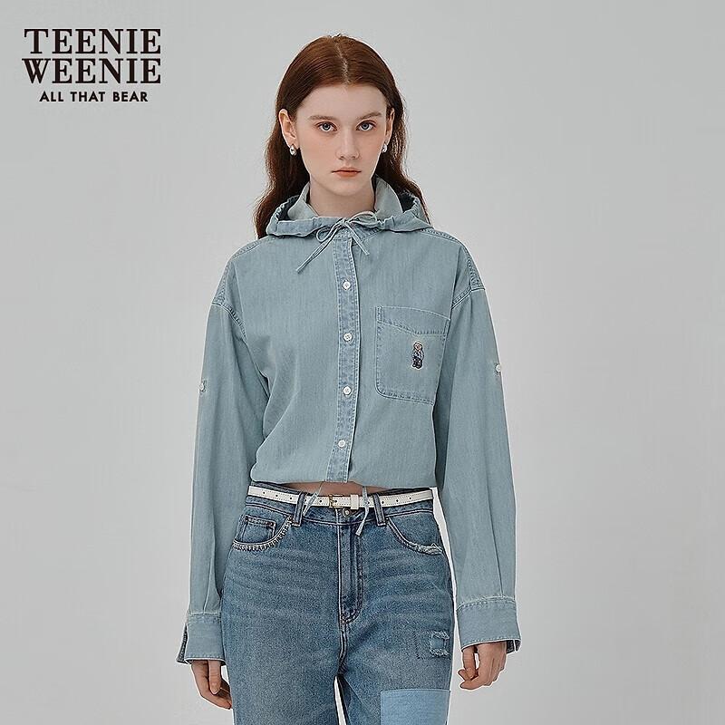 Teenie Weenie Women s Little Bear Denim Shirt S