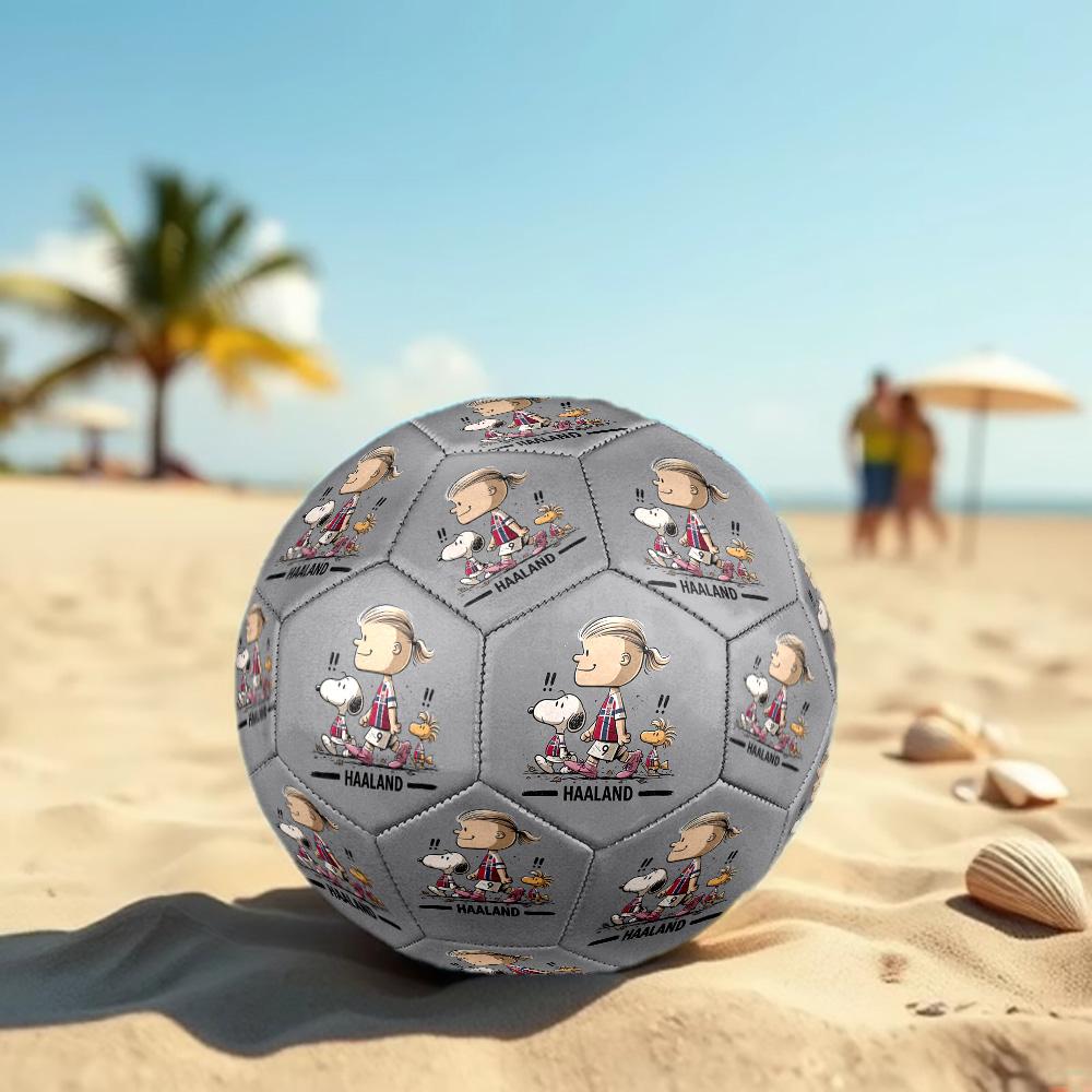 Haaland Soccer Ball Size 5 Football Machine Sewn Indooroutdoor Universal Football For Football Accessories