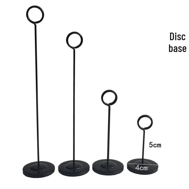 

Transparent Vertical Display Stand for Price Tags