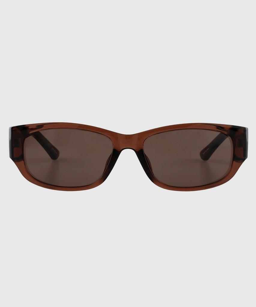 Tuditeo Vo Wide Square Bold Sunglasses C4 Brown
