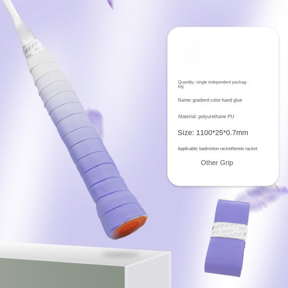 Farbverlauf Overgrip Schweißband Tennis Schläger Gummi Griff Badminton Schläger Griff Outdoor Sport