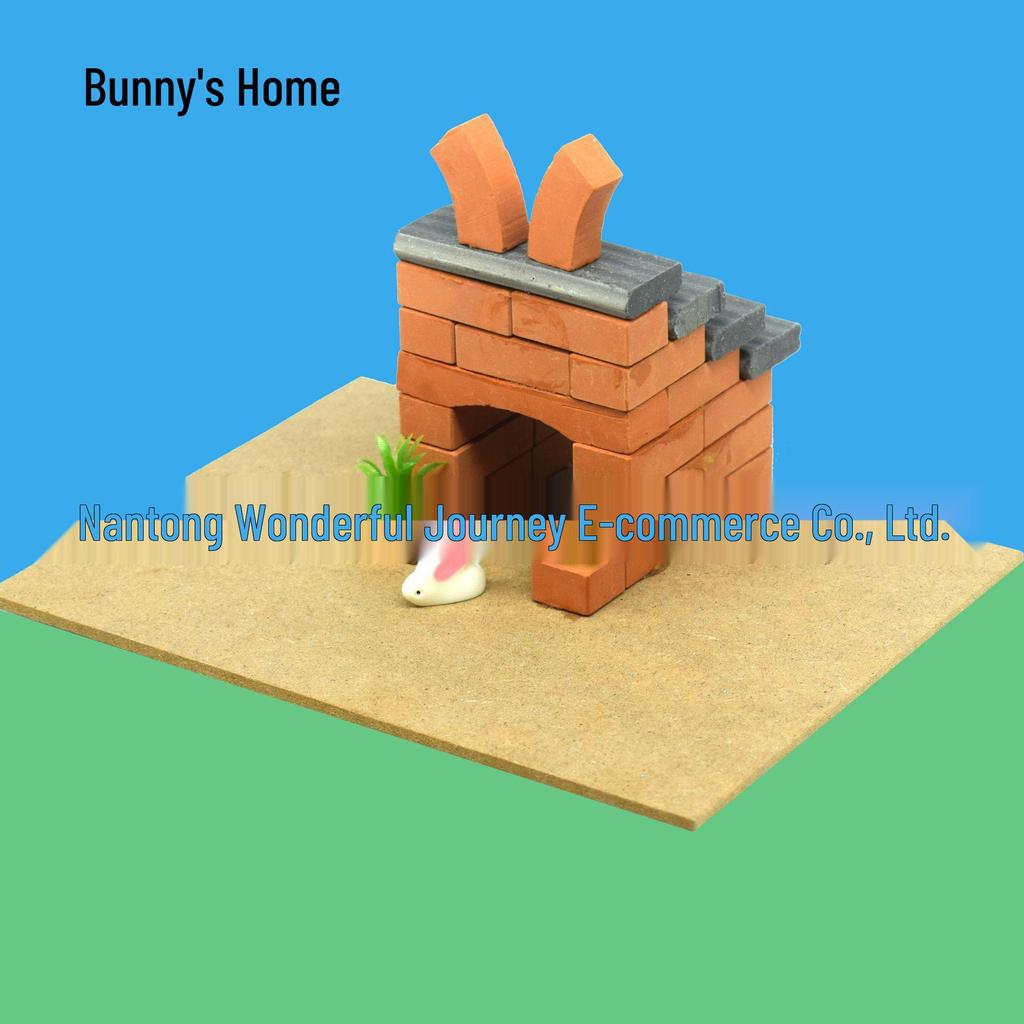 Little Bricklayer DIY Cement House Building Blocks - Educational Toy for Children