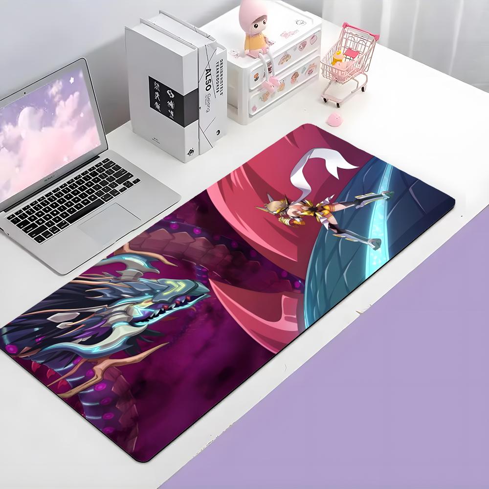 Cool Musical Anime SSymphogear Hibiki Tachibana Mouse Pad Large Gaming Mousepad With Thick Stitched Edge NonSlip Desk Mat