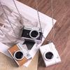 011 Luminous Retro Flash Camera Necklace for Men & Women - Trendy Hip Hop Sound-Emitting Pendant Charm