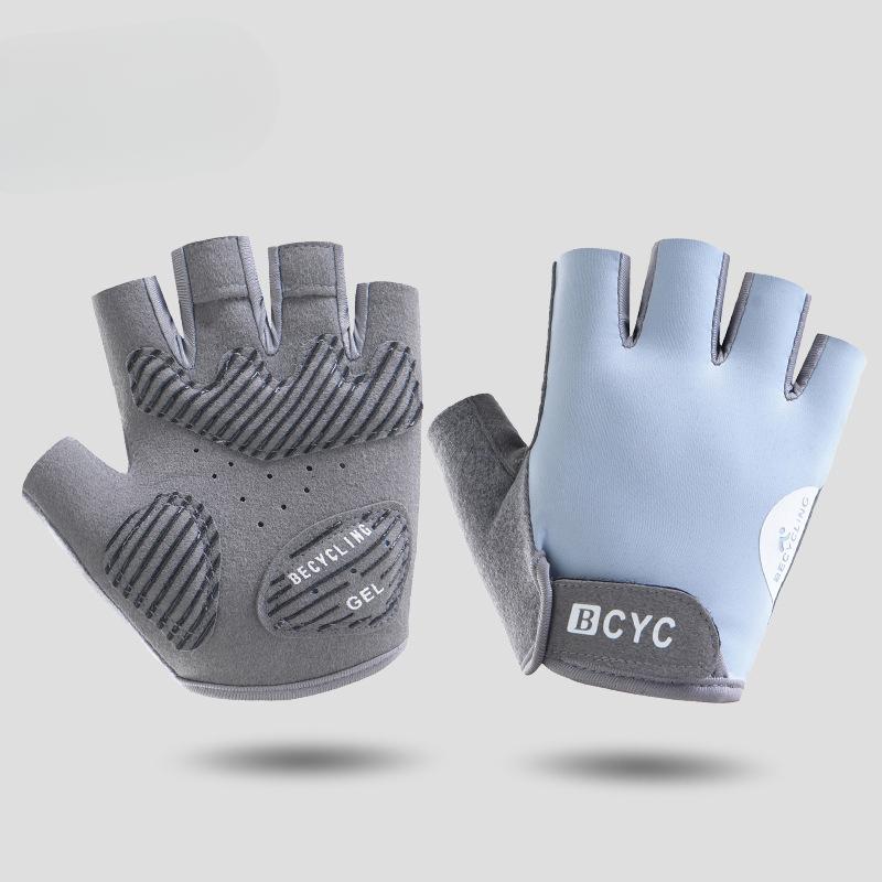Fitness Gloves Men's Summer Thin Half Finger Exercise Anti Callus Equipment  Horizontal Bar Wrist Guards Strength Training Anti Slip Gloves
