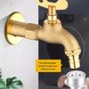 Heavy Gauges Lockable Ice Proof Water Spouts Outdoor Not -theft Sink Faucet for Residential Public Space Gardening