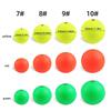 60Pcs/set Round Shape Fishing Bobbers, Large Mixed Color Plastic Float Fly Fishing Float Outdoor Fishing Bobber Tackle