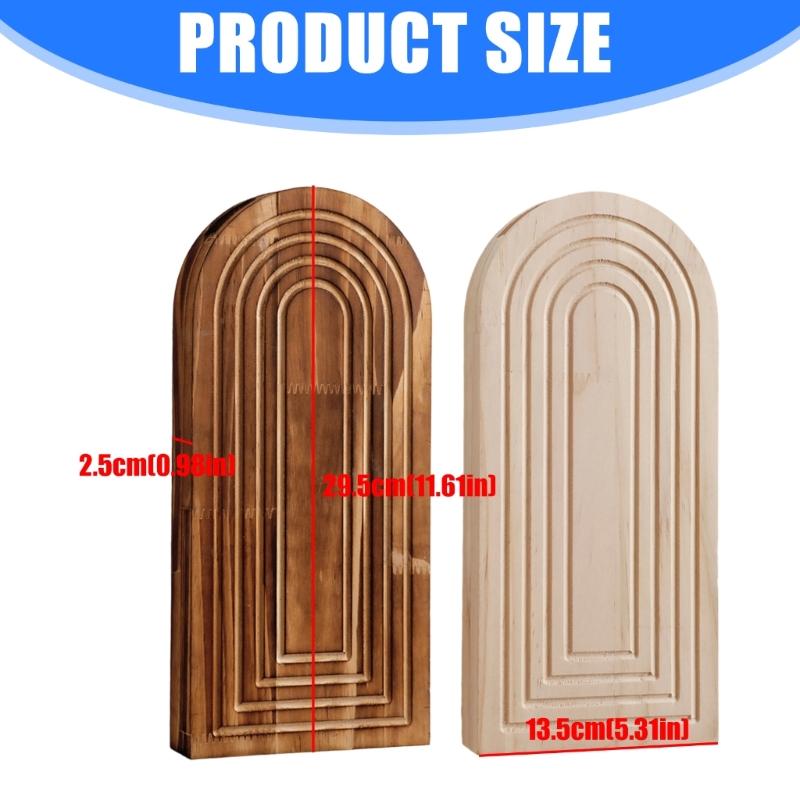 Wood Wall Planter for Fake Plant and Dried Flower Stems,11.61" Modern Wooden Vases Wall Decors for Living Room,Bedroom